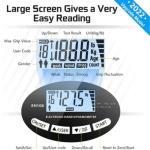 Digital Handheld Dynamometer Grip Strength Measuring Automatically Captures Grip 268 Lbs/120Kg